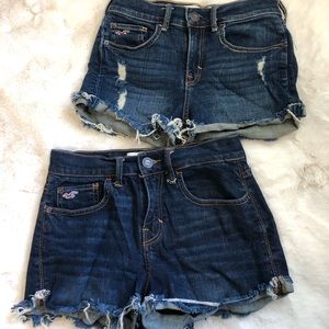 Hollister High Waisted Shorts